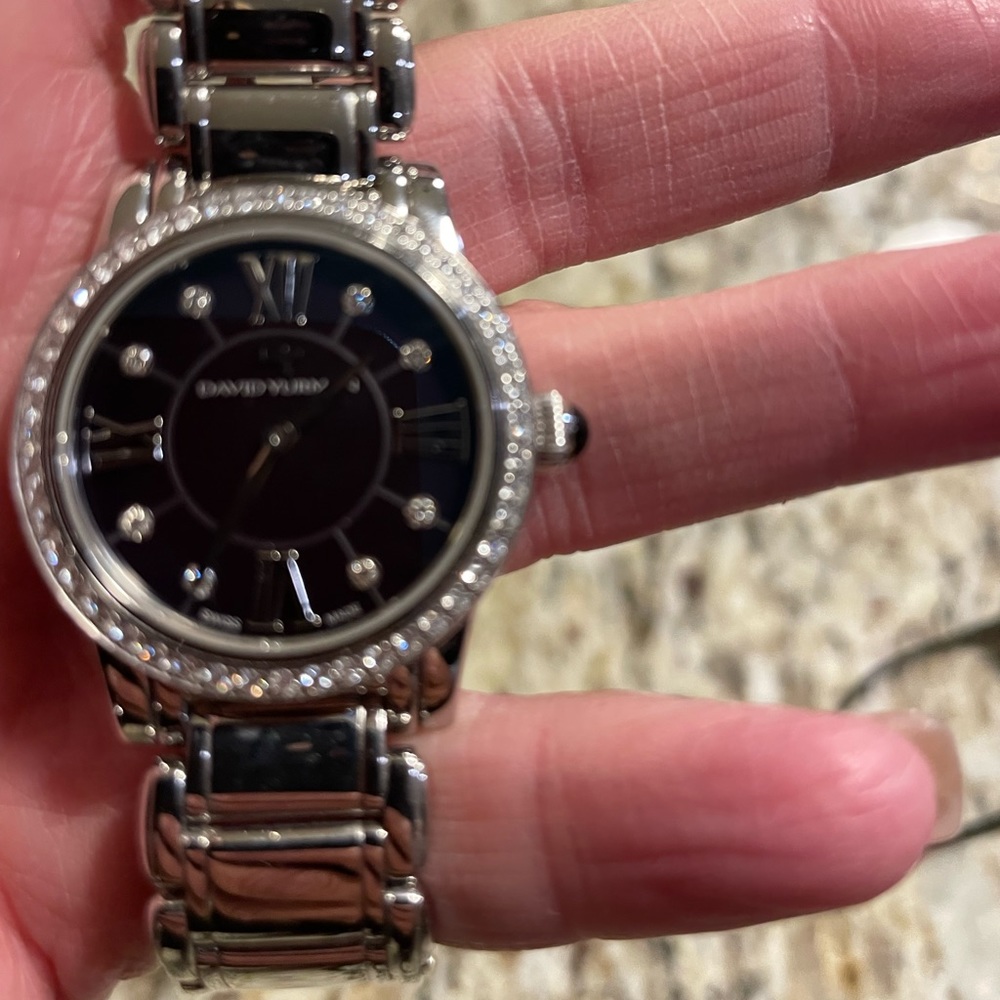 David Yurman Classic Diamond bezel Watch